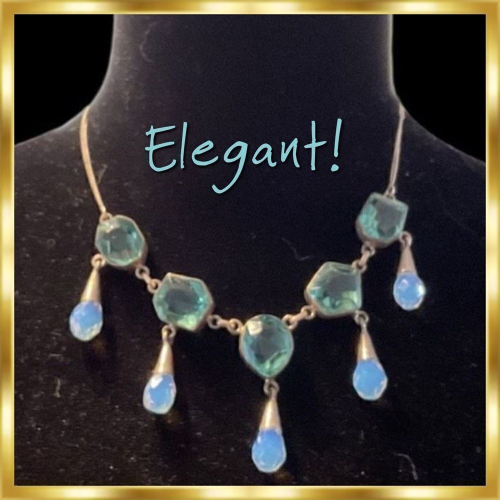 Vintage 925 Silver Setting with Gems - Picture 5 of 5